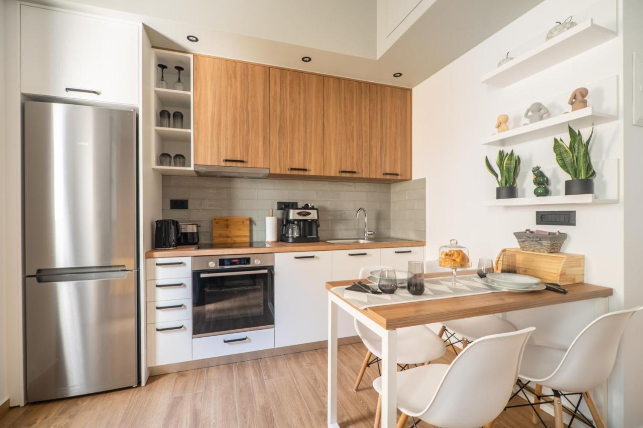 Antigone'S Lux Home 10Mins Walk To Beach, Old Town, City 하니아 외부 사진